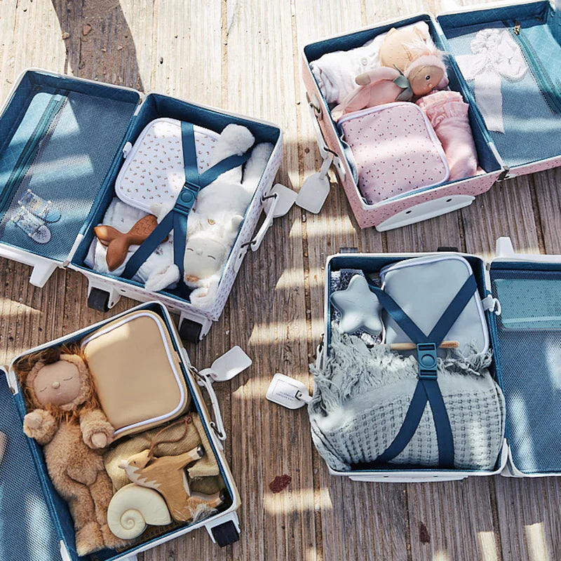 See- Ya Suitcase - Steel Blue