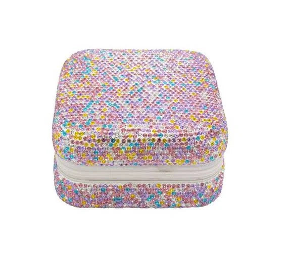 Fully Crystalized Small Jewelry Box