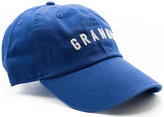 Grandpa Baseball Hat - Royal Blue - Adult