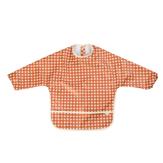 Smock Bib - Lille Cottage Club - Sienna Gingham