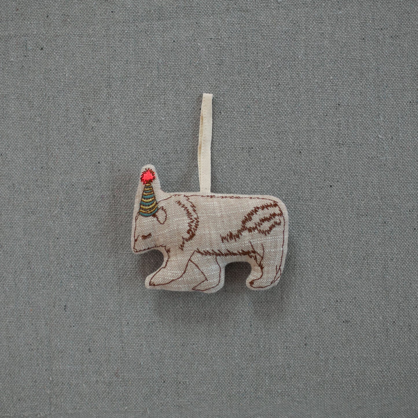 Party Bear - Lavender Gift Ornament