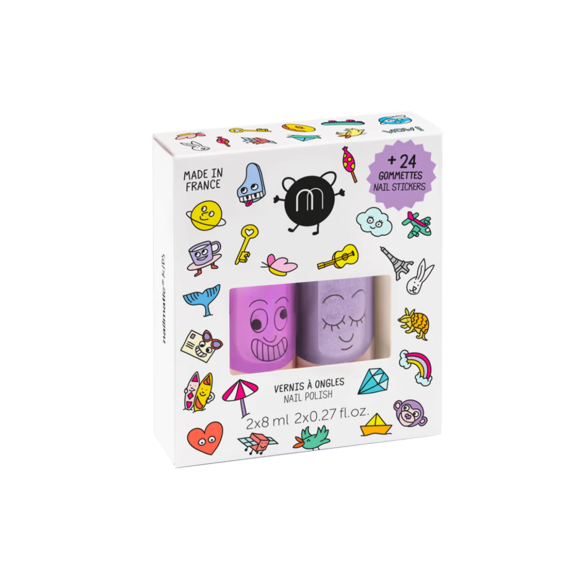 WOW Set - Nail Polish and Stickers