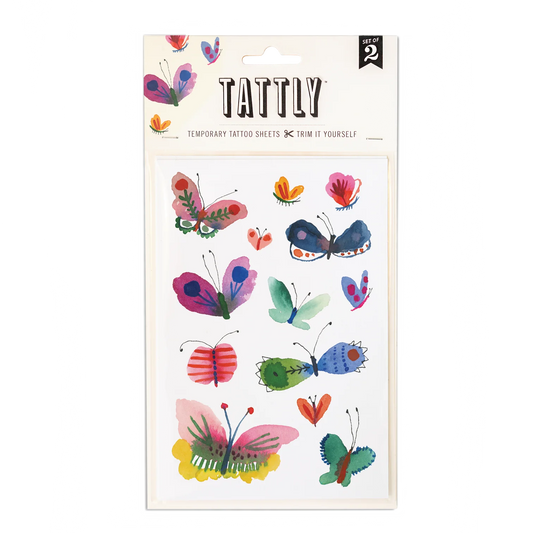 Butterfly Frenzy Tattoo Sheets