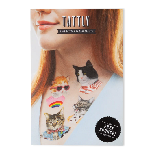 Cat Club Tattoo Set