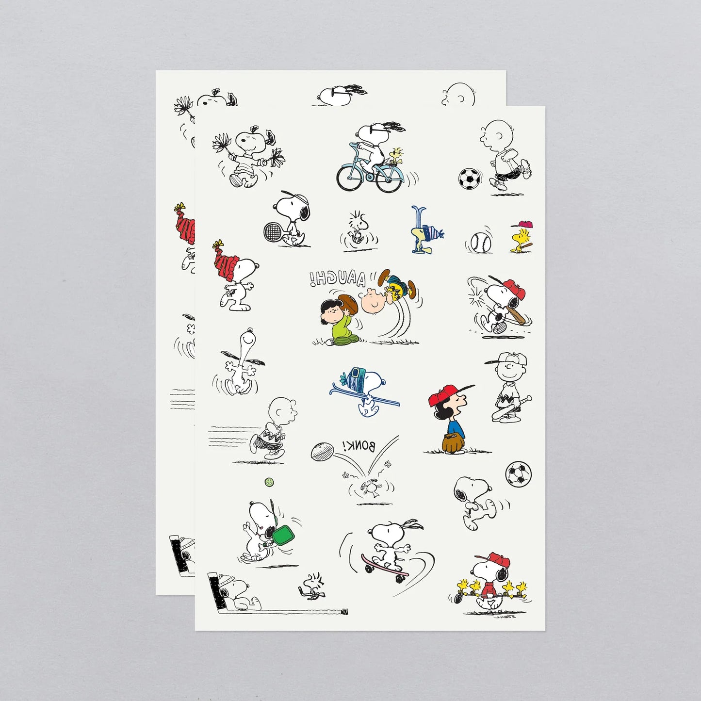 Peanut Sports Tattoo Sheet