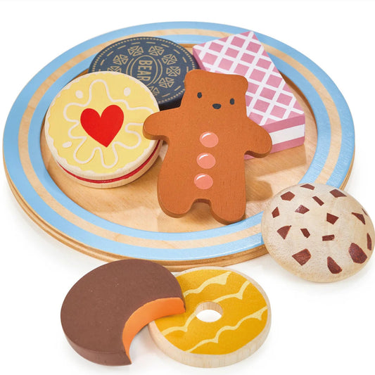 Tea Time Biscuit Plate