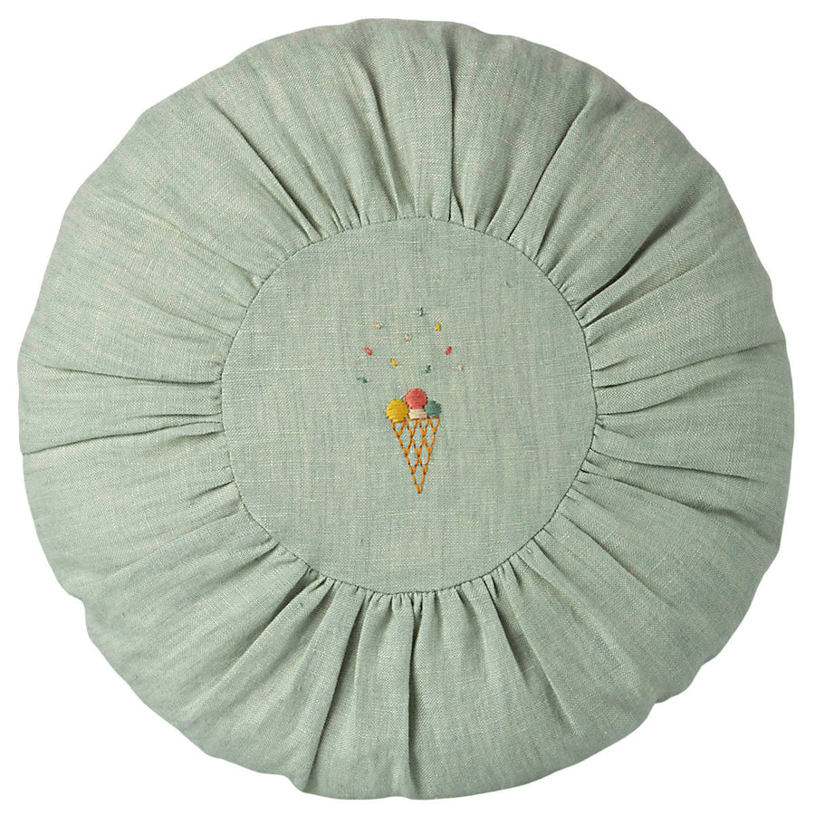Cushion , Round small - Mint