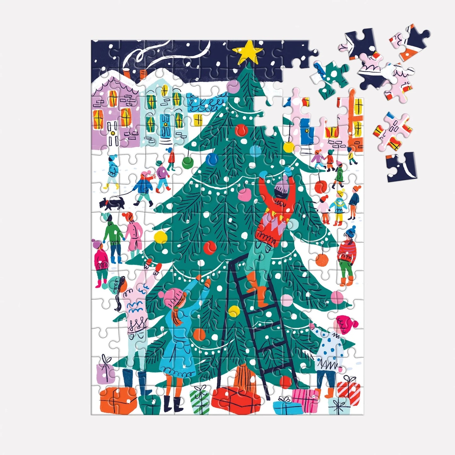 130 Piece Mini Puzzle - Tree Decor