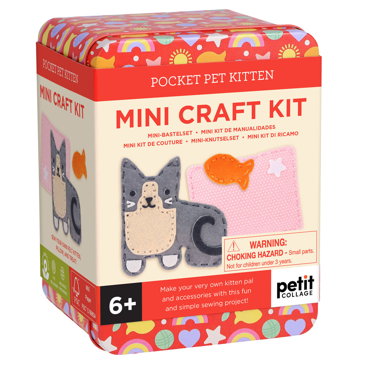 Mini Craft Kit - Pocket Pet Kitten