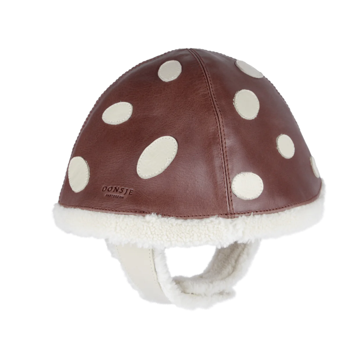 Wilder Hat / Toadstool Burgundy Leather 3-4Y